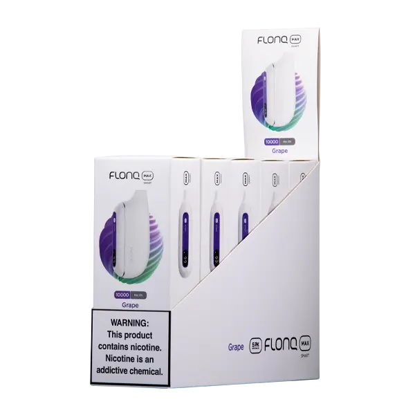 BUY 1 GET 1 FREE Grape FLONQ Max Smart | Vape Amazon India Flonq