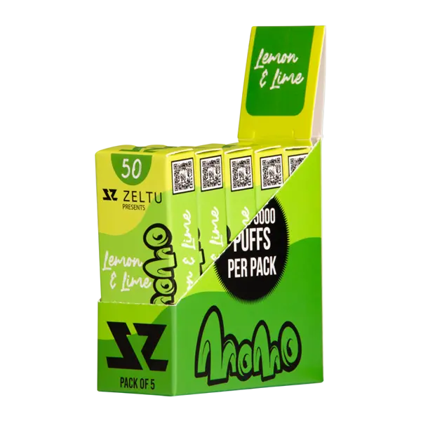 BUY 1 GET 1 FREE Lemon Lime Momo Zeltu X3 Pod | Vape Amazon India Zeltu
