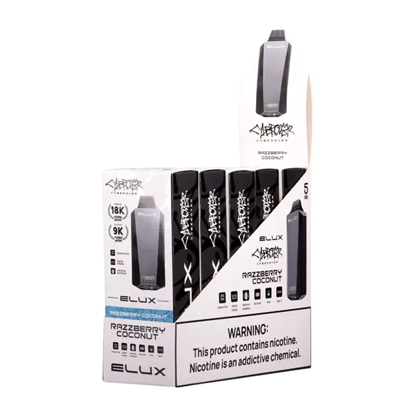 BUY 1 GET 1 FREE Razzberry Coconut ELUX Cyberover | Vape Amazon India ELUX