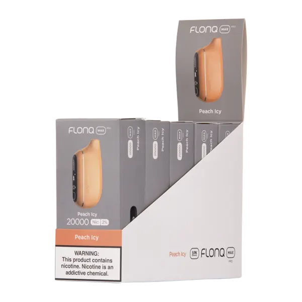 BUY 1 GET 1 FREE Peach Icy FLONQ Max Pro | Vape Amazon India Flonq