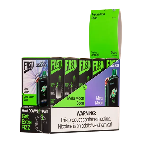 BUY 1 GET 1 FREE Meta Moon / Meta Moon Soda FASTA Burrst 35000 | Vape Amazon India FASTA
