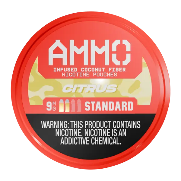 BUY 1 GET 1 FREE Citrus AMMO Nicotine Pouches | Vape Amazon India AMMO