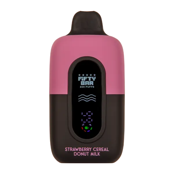 BUY 1 GET 1 FREE Strawberry Cereal Donut Milk Fifty Bar 20K | Vape Amazon India