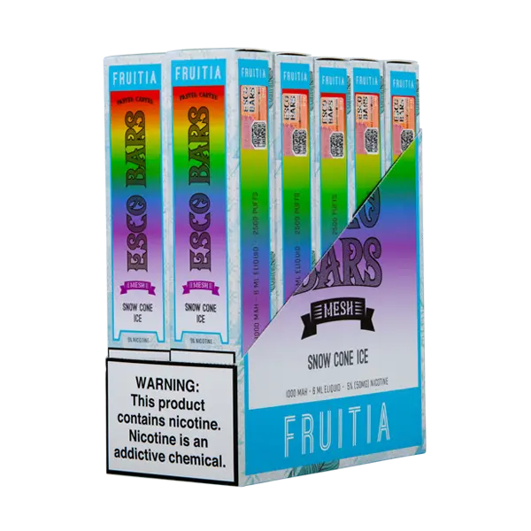 BUY 1 GET 1 FREE Snow Cone Ice Esco Bar | Vape Amazon India Esco Bar