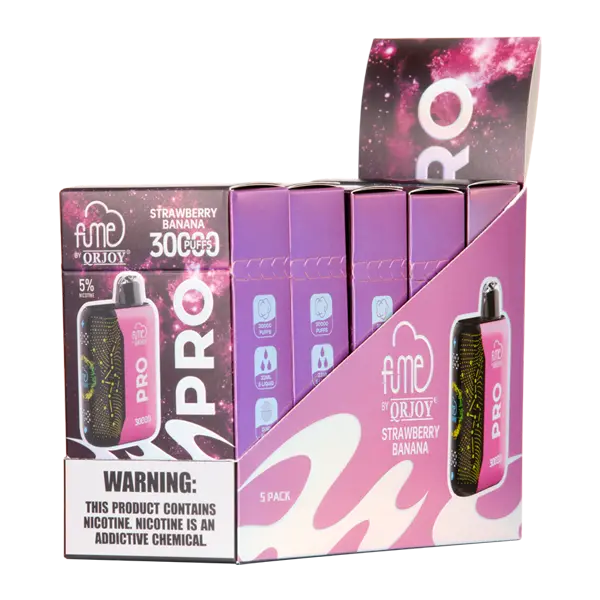 BUY 1 GET 1 FREE Strawberry Banana Fume PRO 30K | Vape Amazon India Fume
