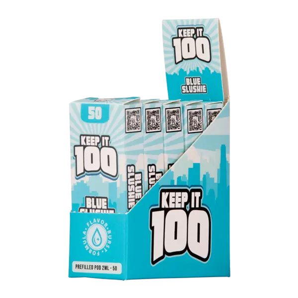 BUY 1 GET 1 FREE Blue Slushie Keep It 100 Zeltu X3 Pods | Vape Amazon India Zeltu