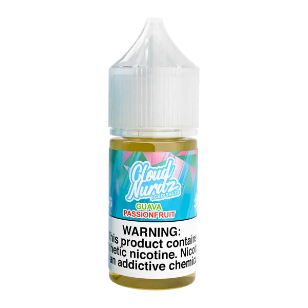 BUY 1 GET 1 FREE Iced Guava Passionfruit Cloud Nurdz Salts | Vape Amazon India