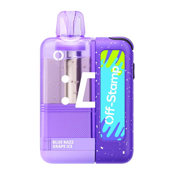 BUY 1 GET 1 FREE Blue Razz Grape Ice Off Stamp X-Cube Kit (Crystal) | Vape Amazon India