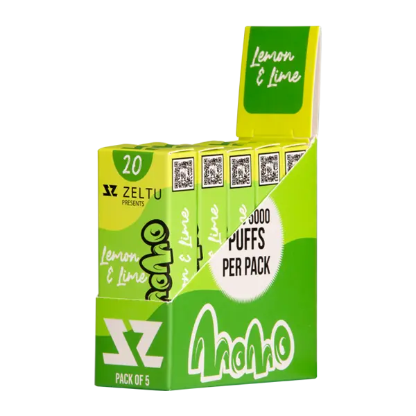 BUY 1 GET 1 FREE Lemon Lime Momo Zeltu X3 Pod | Vape Amazon India Zeltu