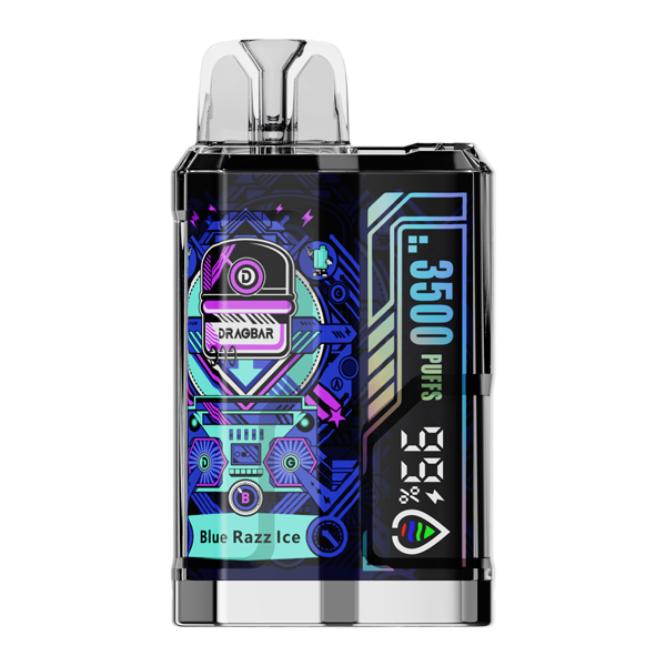 BUY 1 GET 1 FREE Blue Razz Ice Dragbar B3500 | Vape Amazon India